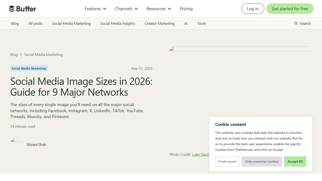 Social Media Image Sizes in 2026: Guide for 9 Major Networks